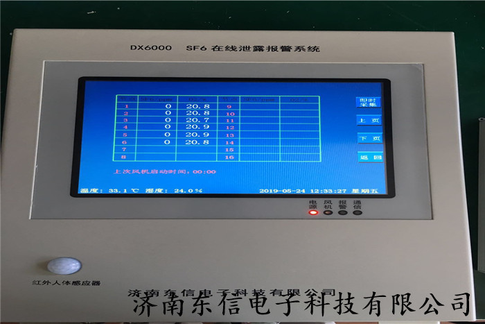 六氟化硫SF6網站監(jiān)測